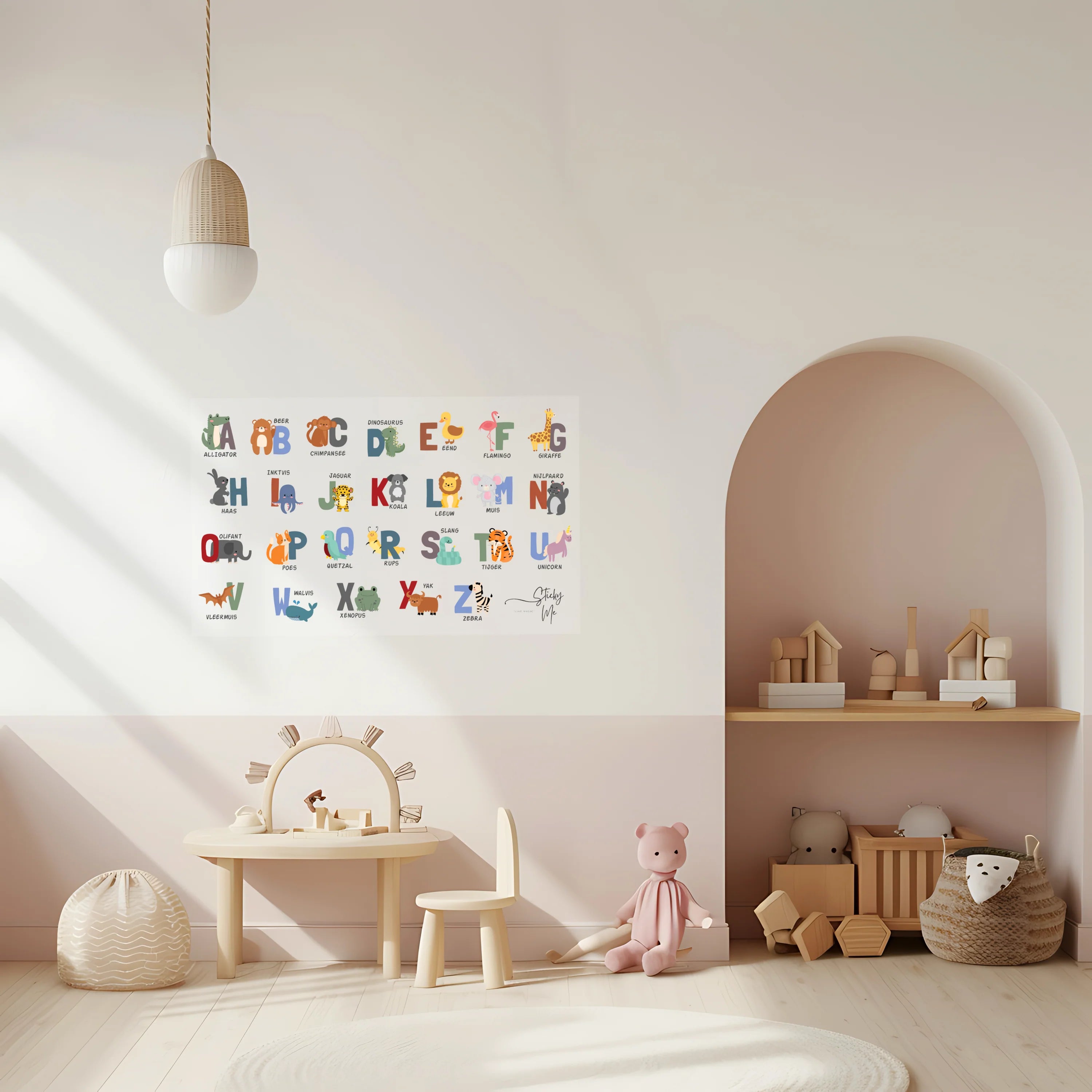 Nederlands Alfabet Poster